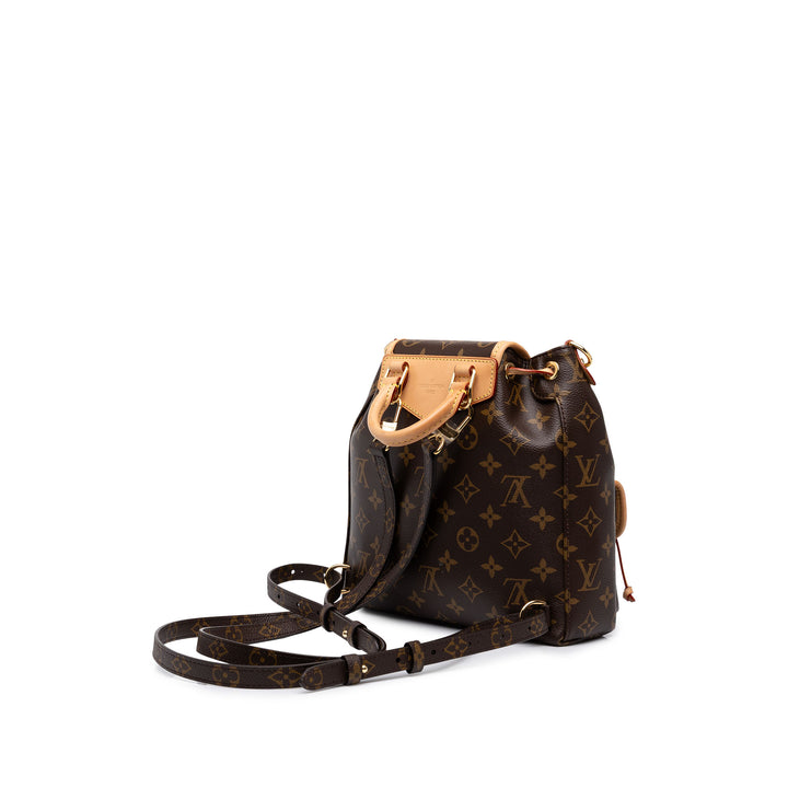 Louis Vuitton Sac à dos Excursion Monogram PM Marron – vue 2 – GABY PARIS