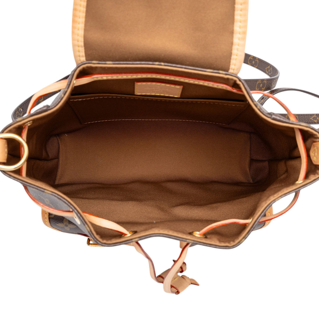 Louis Vuitton Sac à dos Excursion Monogram PM Marron – vue 4 – GABY PARIS