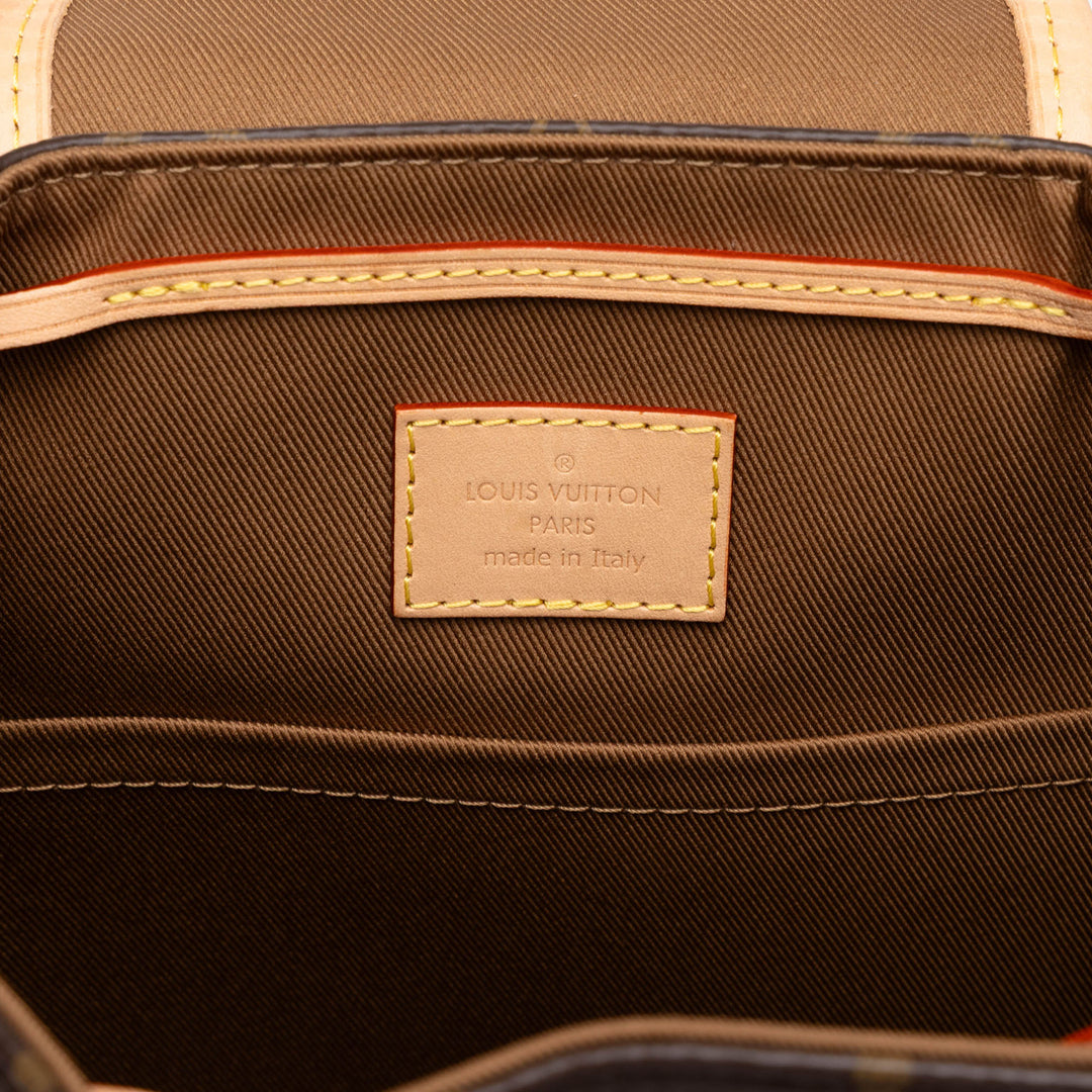 Louis Vuitton Sac à dos Excursion Monogram PM Marron – vue 5 – GABY PARIS