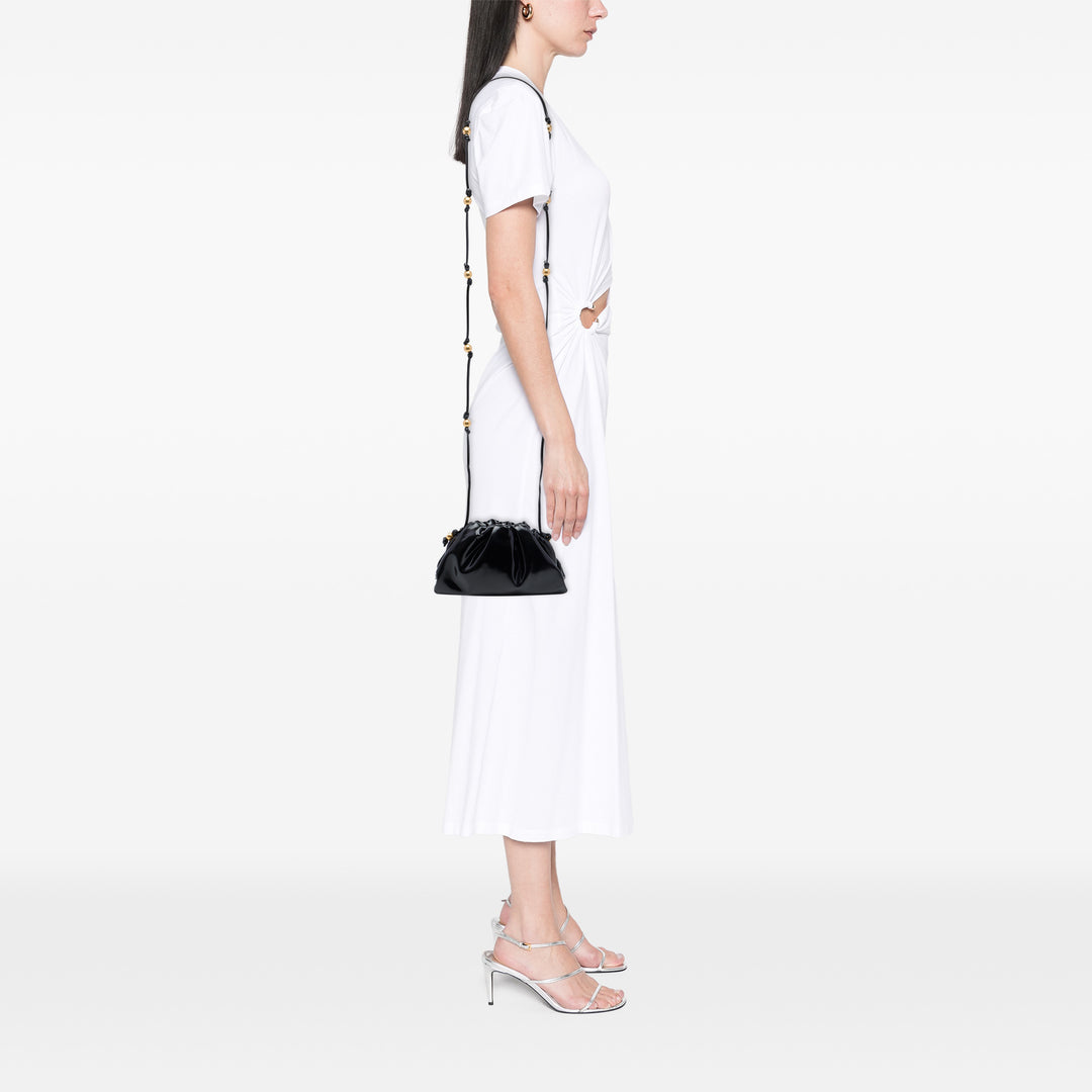 Bottega Veneta Pochette Brushed The Mini Cuir de veau Noir – vue 6 – GABY PARIS