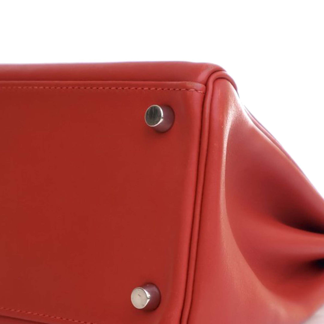 Hermès Swift Kelly II Retourne 32 Rouge – GABY PARIS Authentique