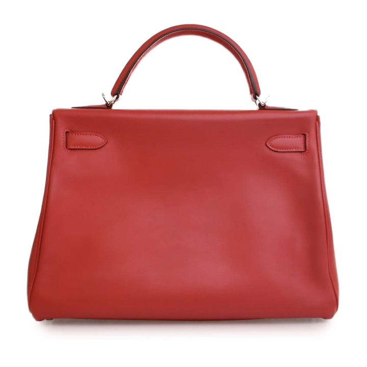 Hermès Swift Kelly II Retourne 32 Rouge – GABY PARIS Authentique