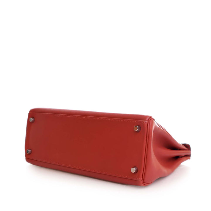 Hermès Swift Kelly II Retourne 32 Rouge – GABY PARIS Authentique