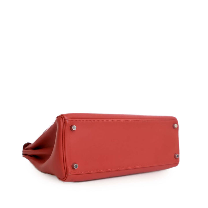 Hermès Swift Kelly II Retourne 32 Rouge – GABY PARIS Authentique