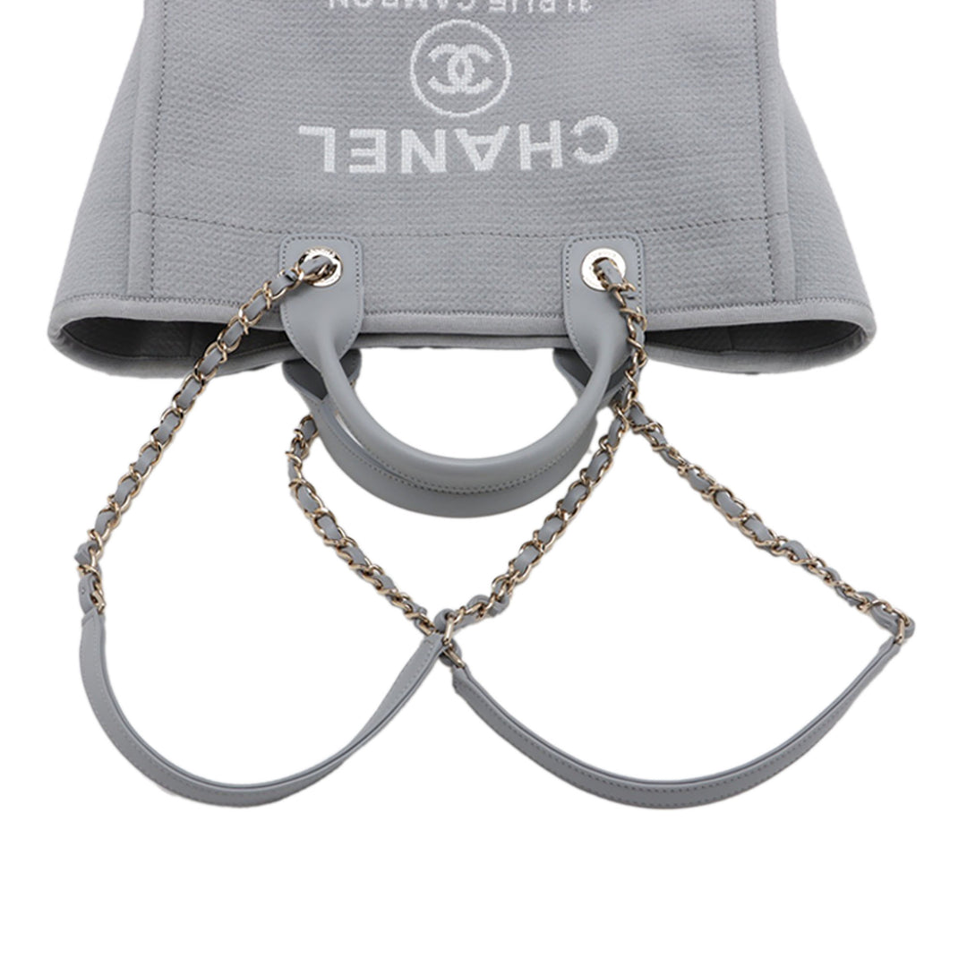 Chanel Small Toile Deauville Cabas