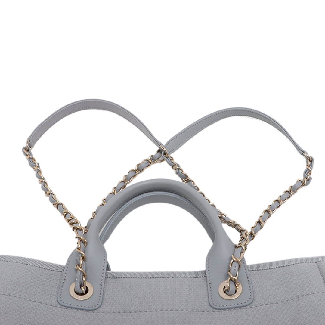 Chanel Small Toile Deauville Cabas