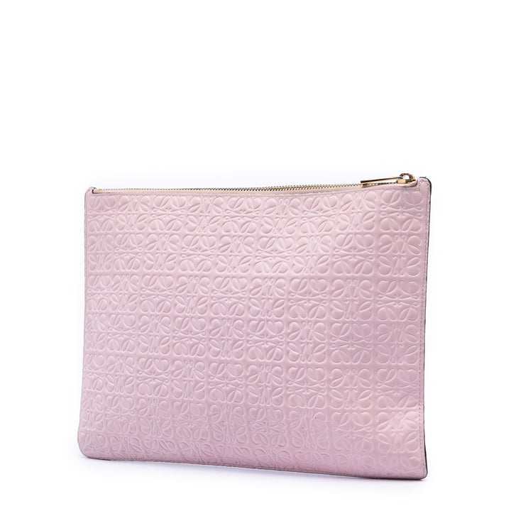 LOEWE embossé Anagram Cuir de veau Repeat Pochette