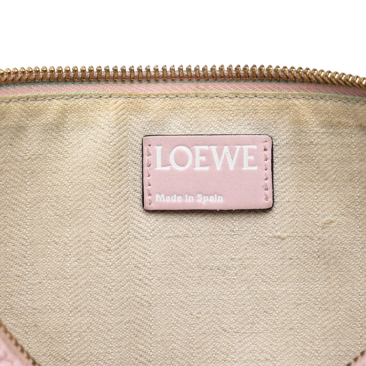LOEWE embossé Anagram Cuir de veau Repeat Pochette