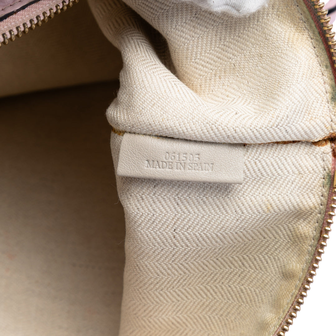 LOEWE embossé Anagram Cuir de veau Repeat Pochette