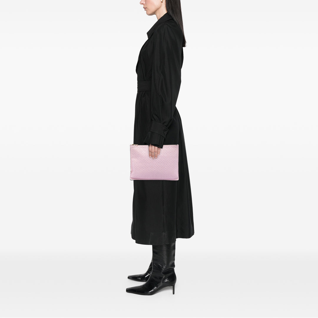 LOEWE embossé Anagram Cuir de veau Repeat Pochette