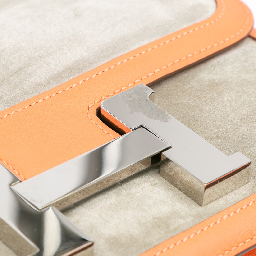 Hermès Sac bandoulière Doblis et Constance 24 Swift Gris – vue 8 – GABY PARIS