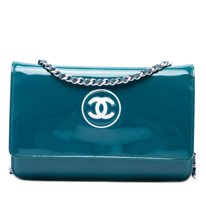 Chanel CC Wallet on Chain Cuir