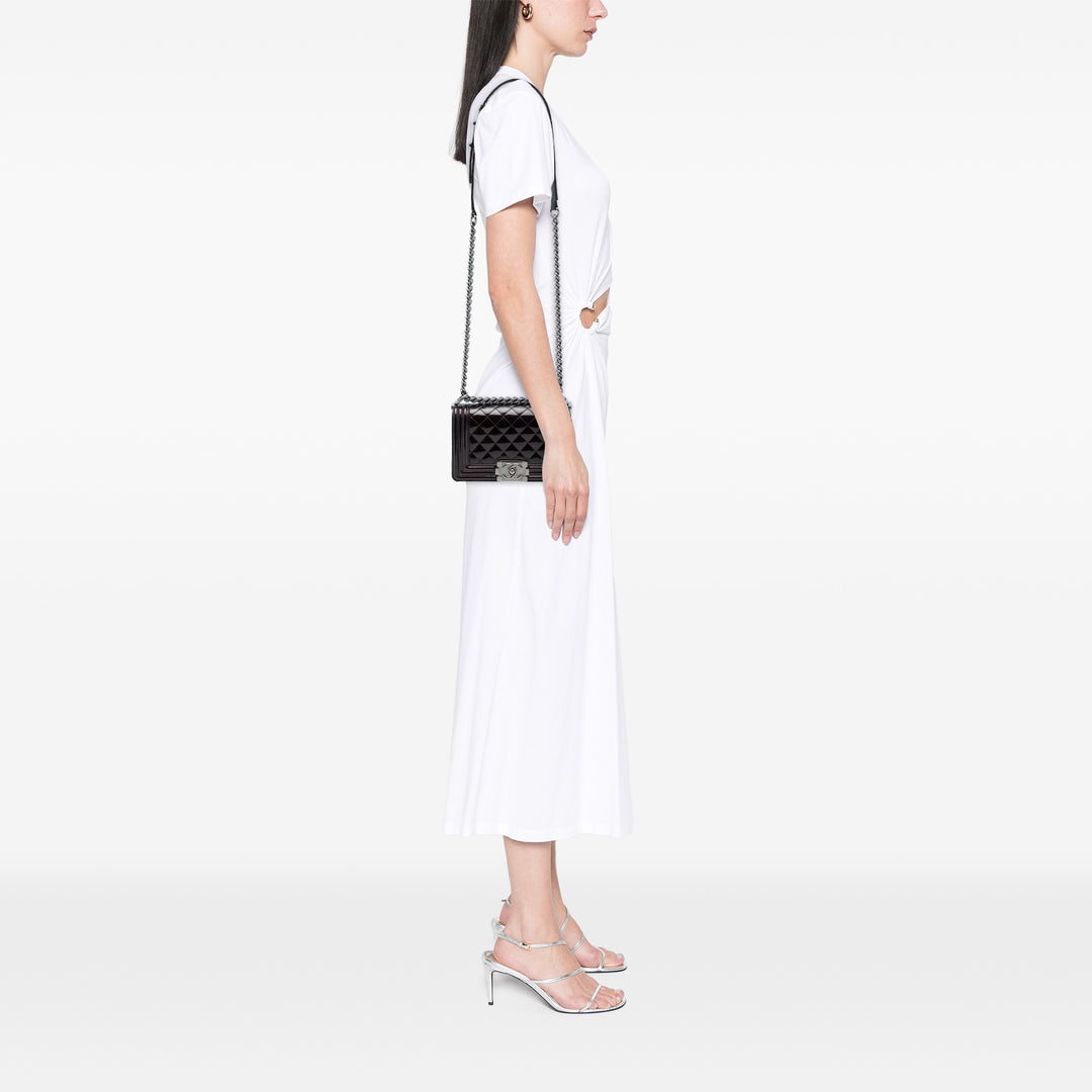 Chanel Matelassé Boy à rabat Petit Violet – vue 6 – GABY PARIS