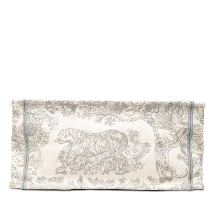 Dior Medium Toile brodé Dioriviera Toile De Jouy Book Cabas