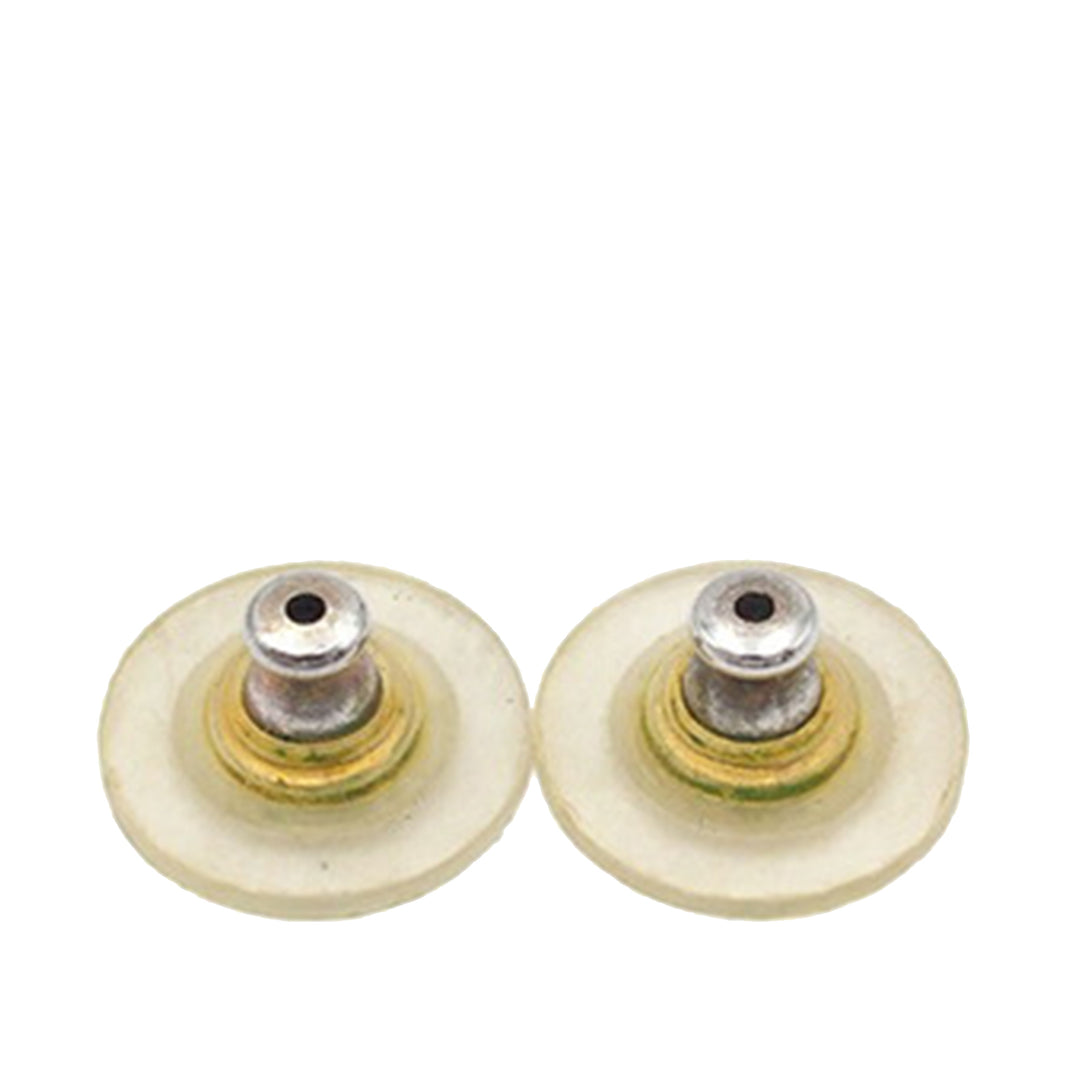 Chanel plaqué Resin et Rhinestone CC Lipstick pendantes fermoir poussette Boucles d’oreilles – GABY PARIS Authentique