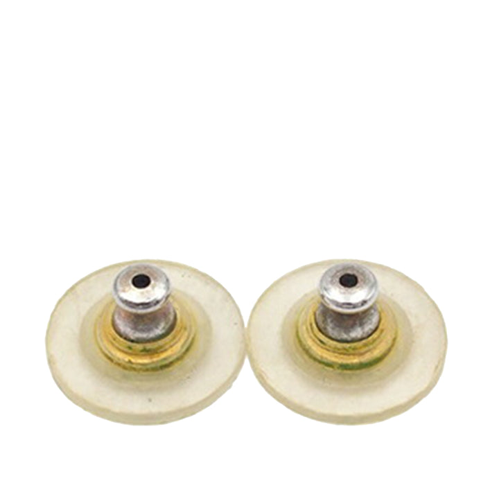 Chanel plaqué Resin et Rhinestone CC Lipstick pendantes fermoir poussette Boucles d’oreilles – GABY PARIS Authentique