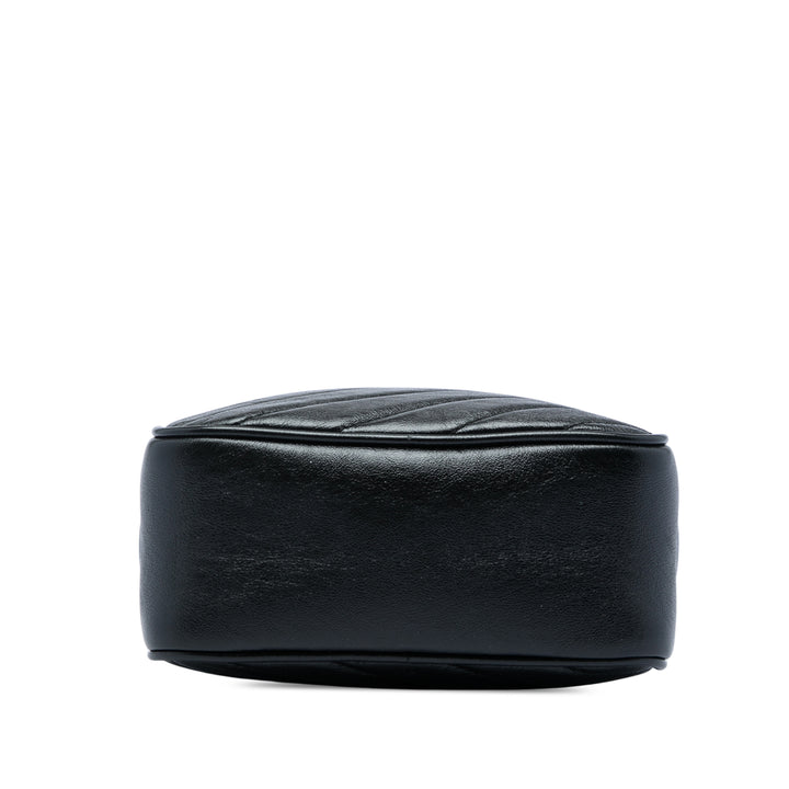 Gucci GG Marmont Matelasse Cuir Double Zip Sac porté croisé