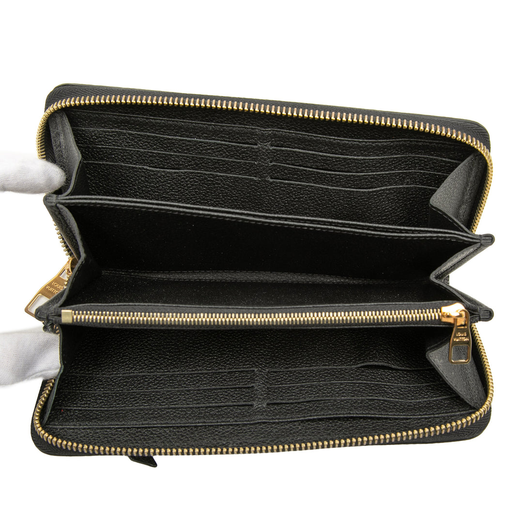Louis Vuitton Bicolor Monogram Empreinte Giant Zippy Portefeuille