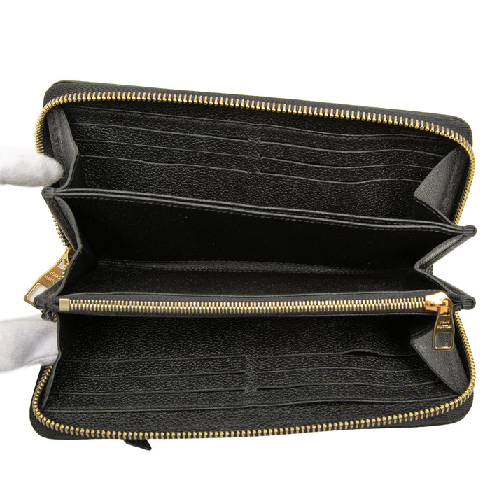 Louis Vuitton Bicolor Monogram Empreinte Giant Zippy Portefeuille