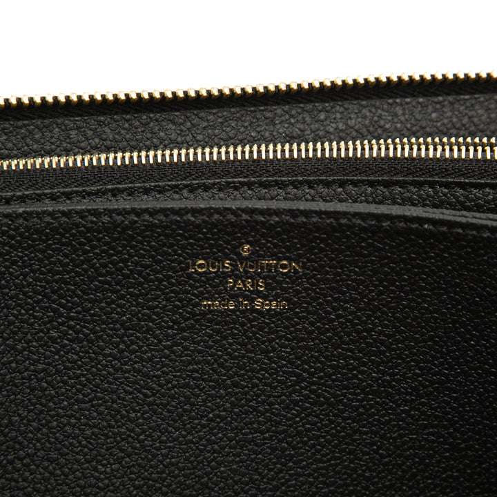 Louis Vuitton Bicolor Monogram Empreinte Giant Zippy Portefeuille