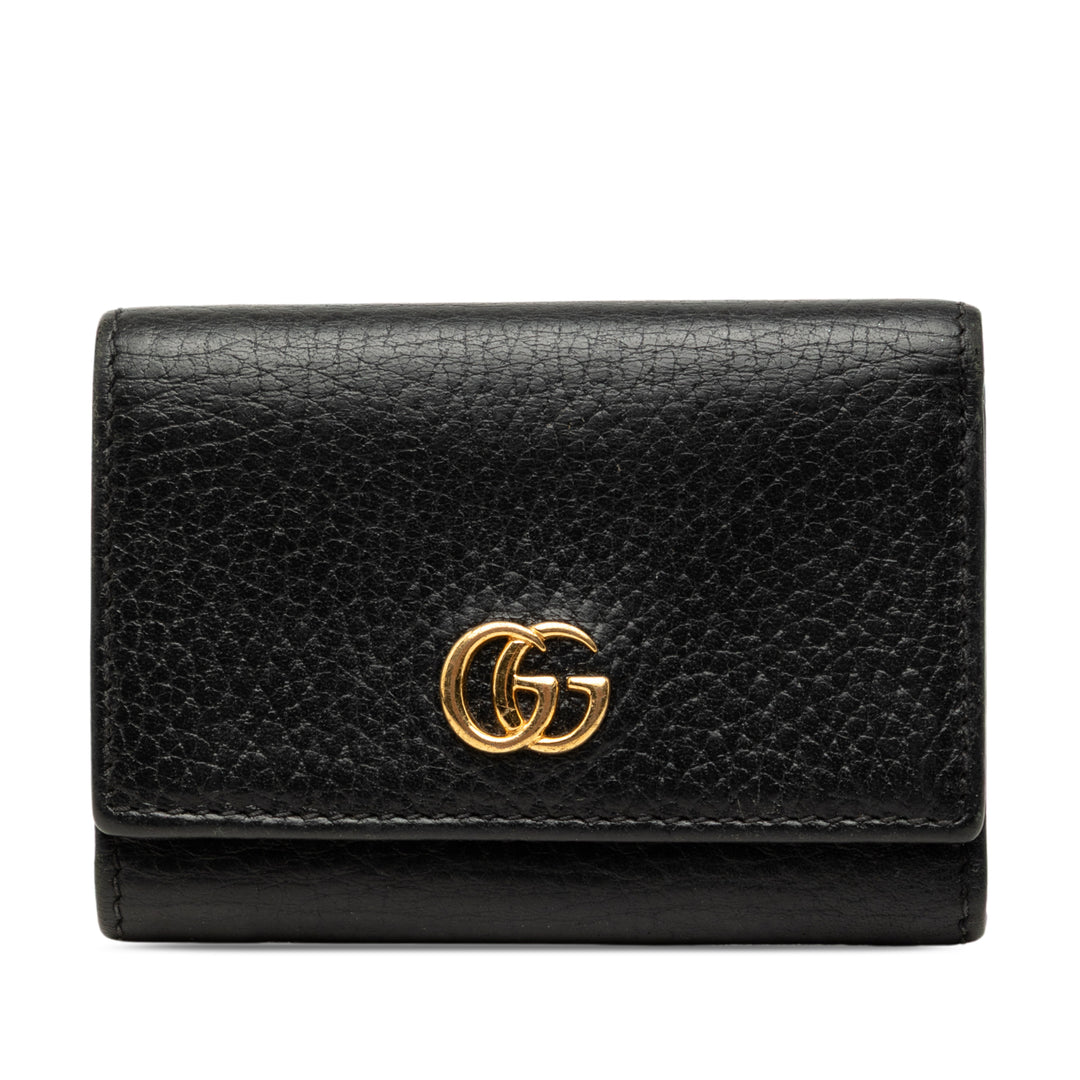 Gucci GG Marmont Trois volets Compact Portefeuille Cuir
