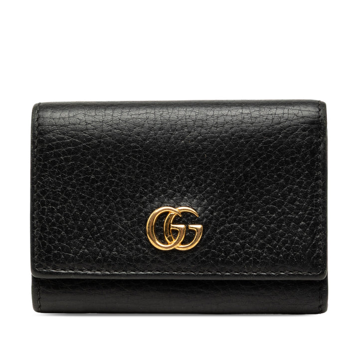 Gucci GG Marmont Trois volets Compact Portefeuille Cuir