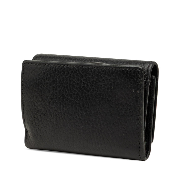 Gucci GG Marmont Trois volets Compact Portefeuille Cuir