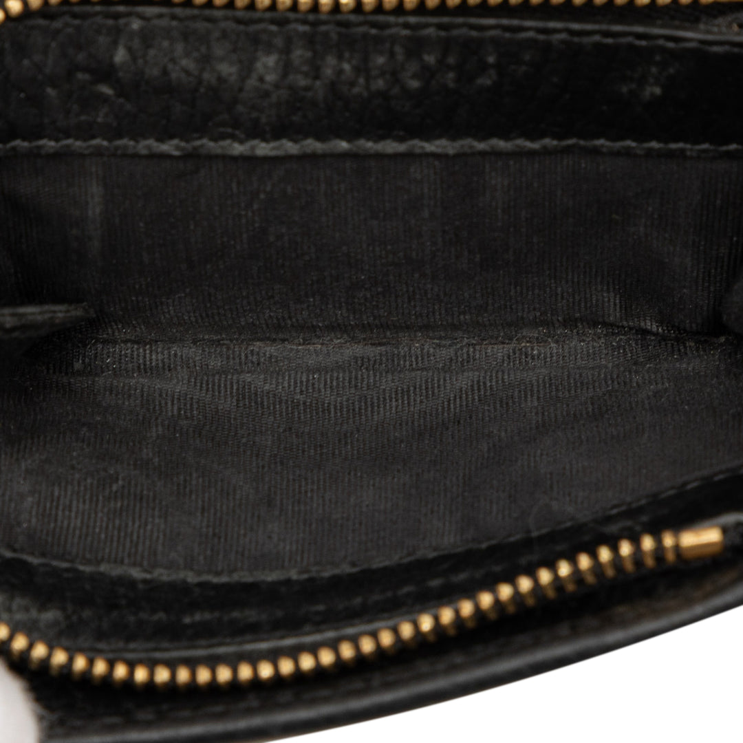 Gucci GG Marmont Trois volets Compact Portefeuille Cuir