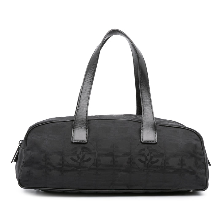 Chanel New Travel Line Nylon Sac à main Noir – GABY PARIS Authentique