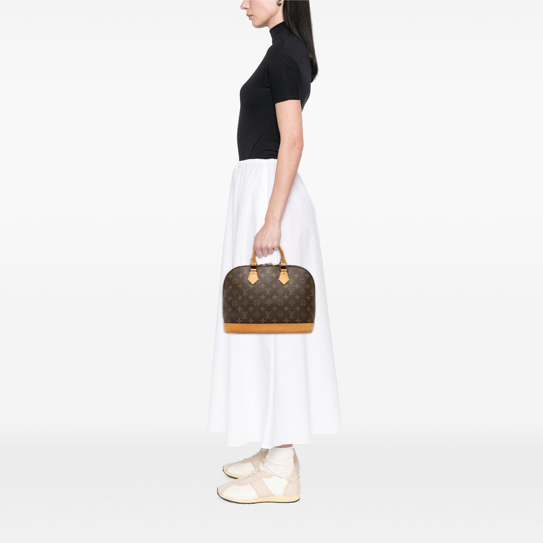 Alma PM Monogram Marron