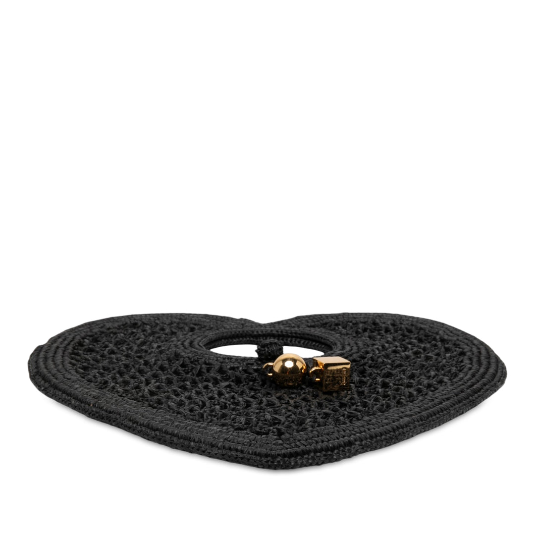Jacquemus Sac à main Le Spiaggia Coeur Noir – vue 3 – GABY PARIS