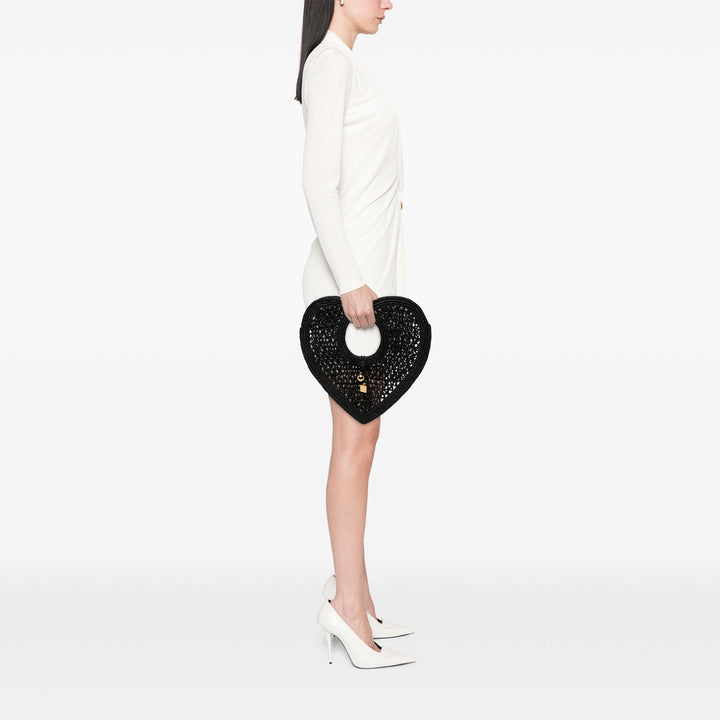Jacquemus Sac à main Le Spiaggia Coeur Noir – vue 8 – GABY PARIS