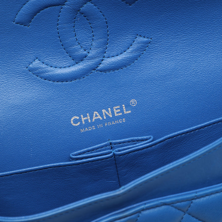 Chanel Classic Double rabat Moyen Cuir d'agneau