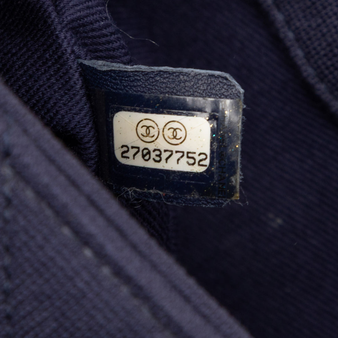 Chanel Small Chevron Jersey Trendy CC anse supérieure à rabat