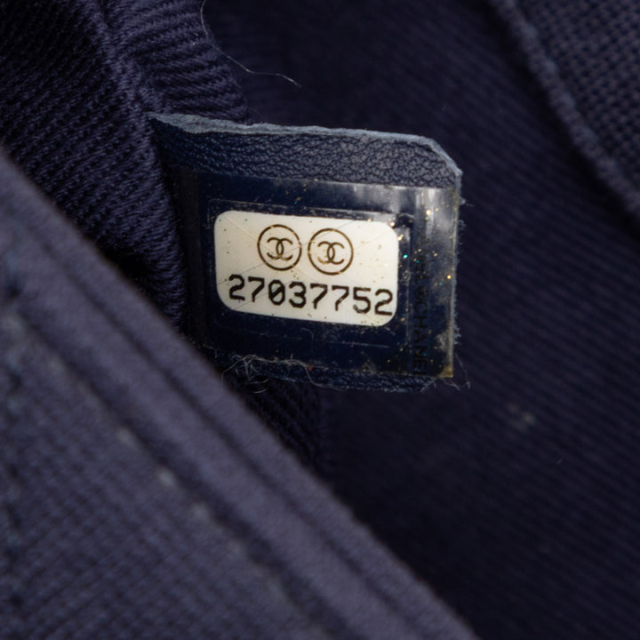 Chanel Small Chevron Jersey Trendy CC anse supérieure à rabat