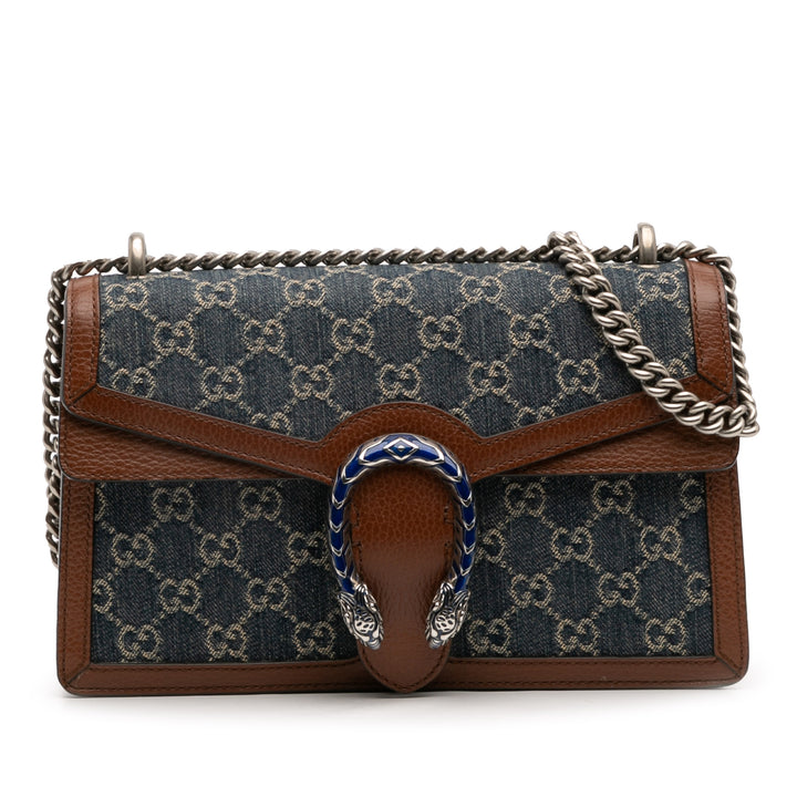 GG Dionysus Sac Moyen Jean Bleu
