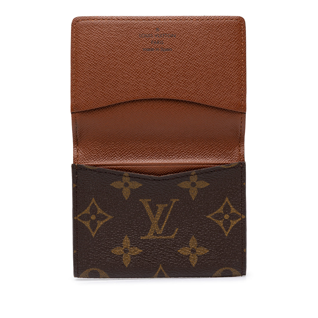 Louis Vuitton Porte-cartes Enveloppe Business Monogram Marron – vue 6 – GABY PARIS