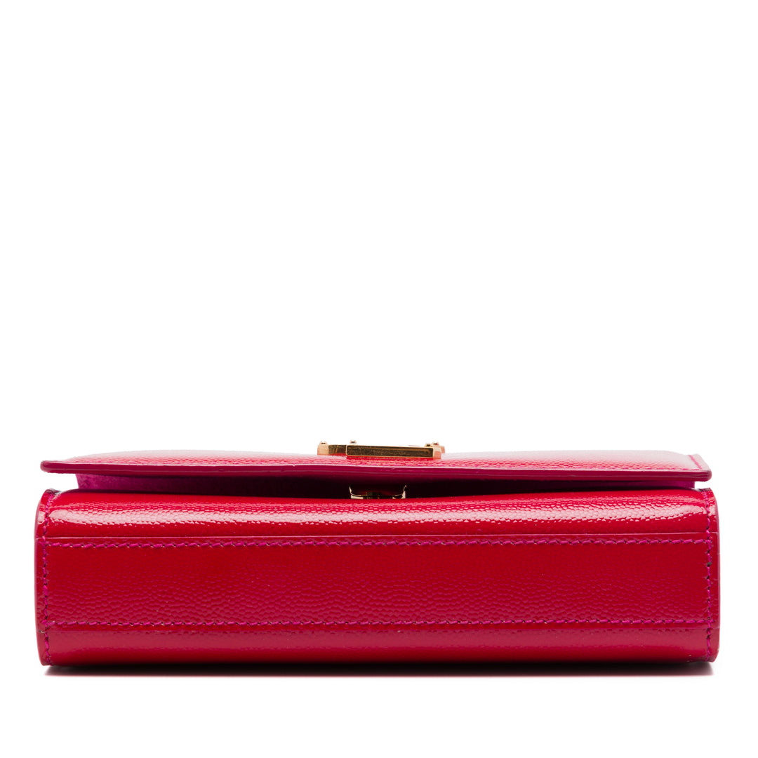 Grain de Poudre Kate Sac Petit Monogram Rouge
