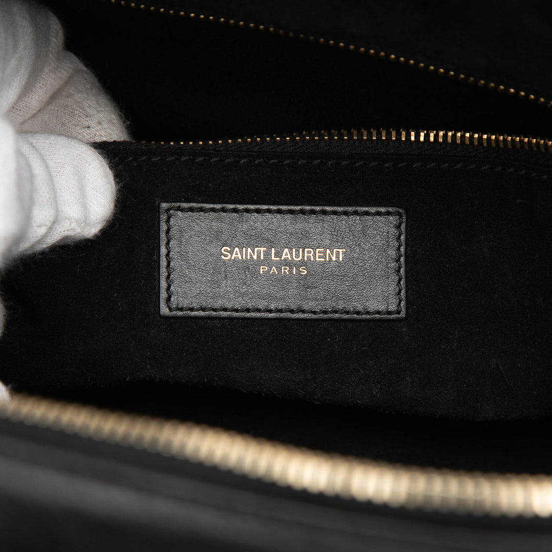 Saint Laurent Cuir Classic Duffle 6 Sac