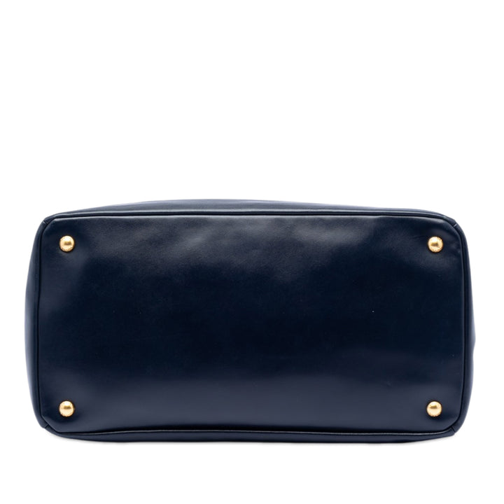 Prada Soft Cuir de veau Shopping Cabas