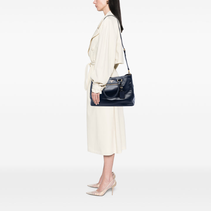 Prada Soft Cuir de veau Shopping Cabas