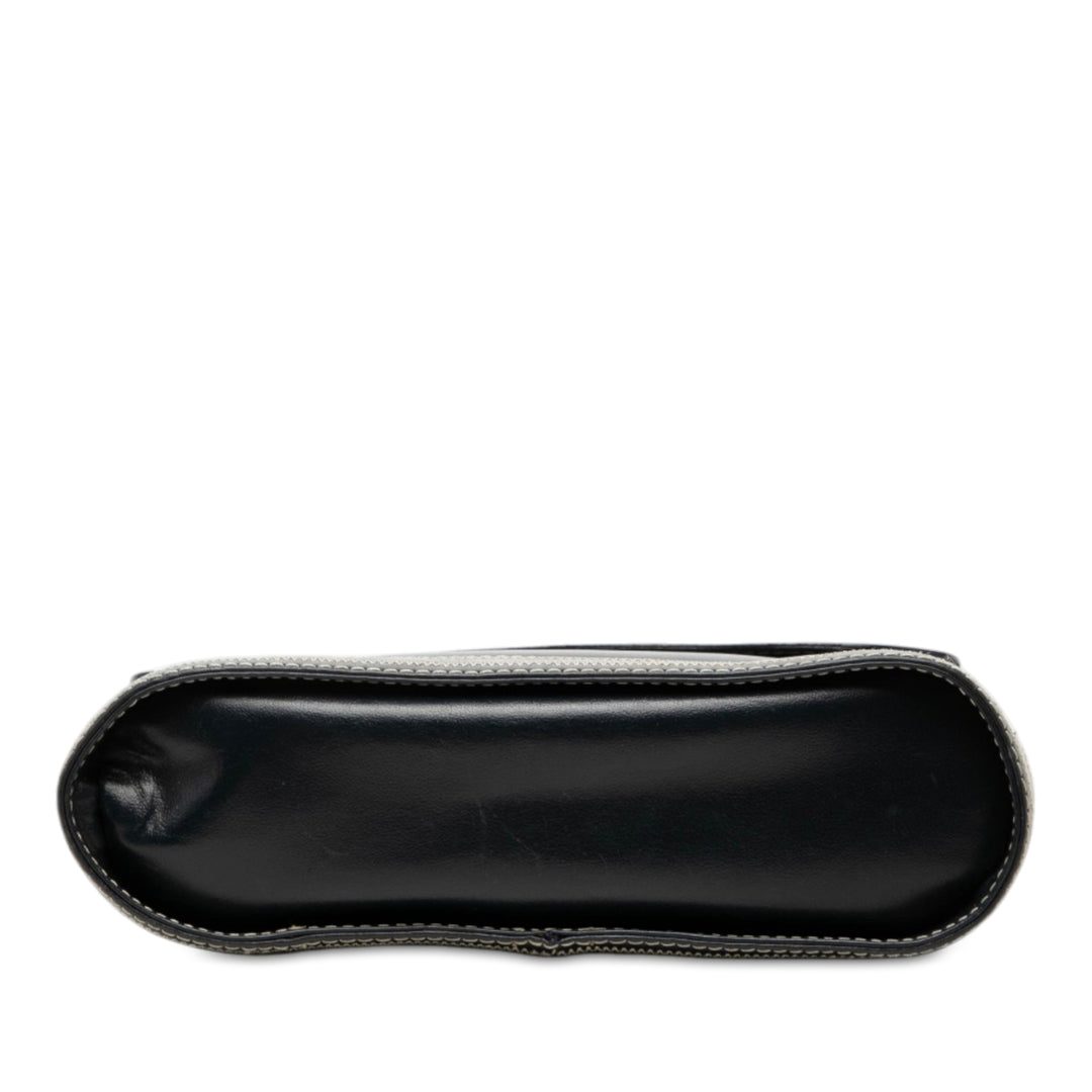 Saint Laurent Y Cutout à rabat Sac Noir