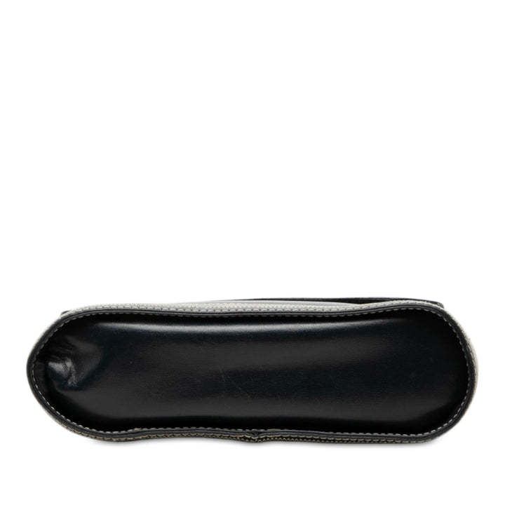 Saint Laurent Y Cutout à rabat Sac Noir
