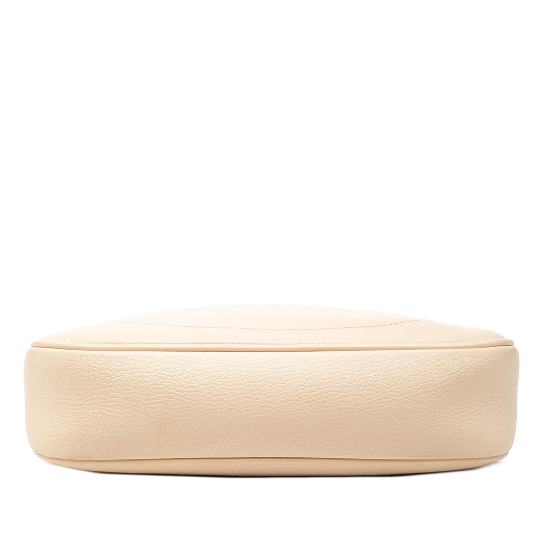 Gucci Sac à main Aphrodite Petit Cuir de chèvre Marron – vue 3 – GABY PARIS