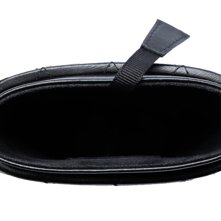 Chanel CC Matelassé Cuir d’agneau Sac rond à chaîne Phone Holder