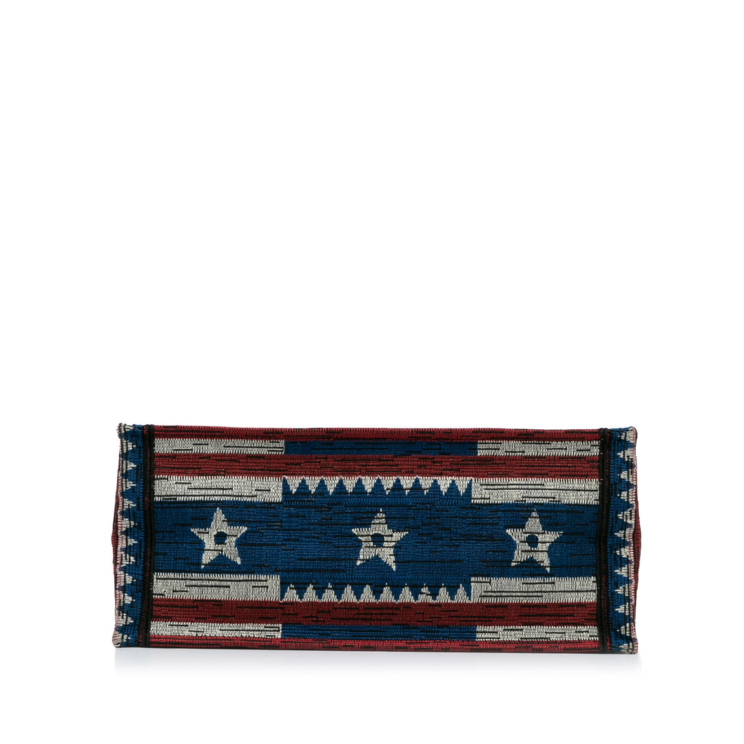 Large French Flag Book Tote Blue - Gaby Paris