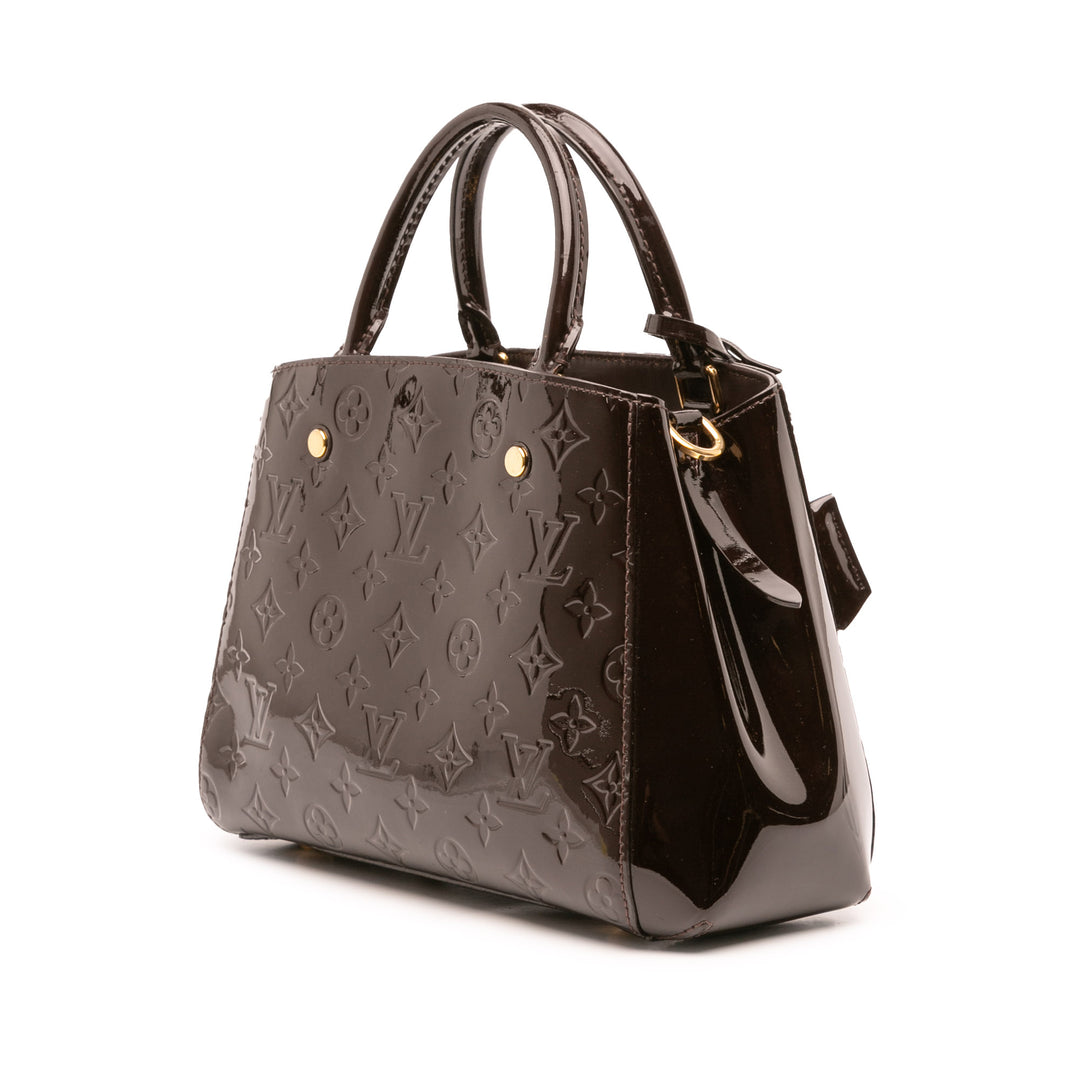 Louis Vuitton Monogram Vernis Montaigne BB Violet