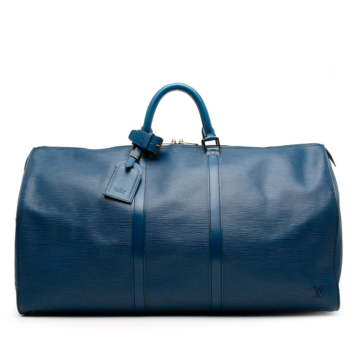 Louis Vuitton Epi Keepall 55 Bleu – GABY PARIS Authentique