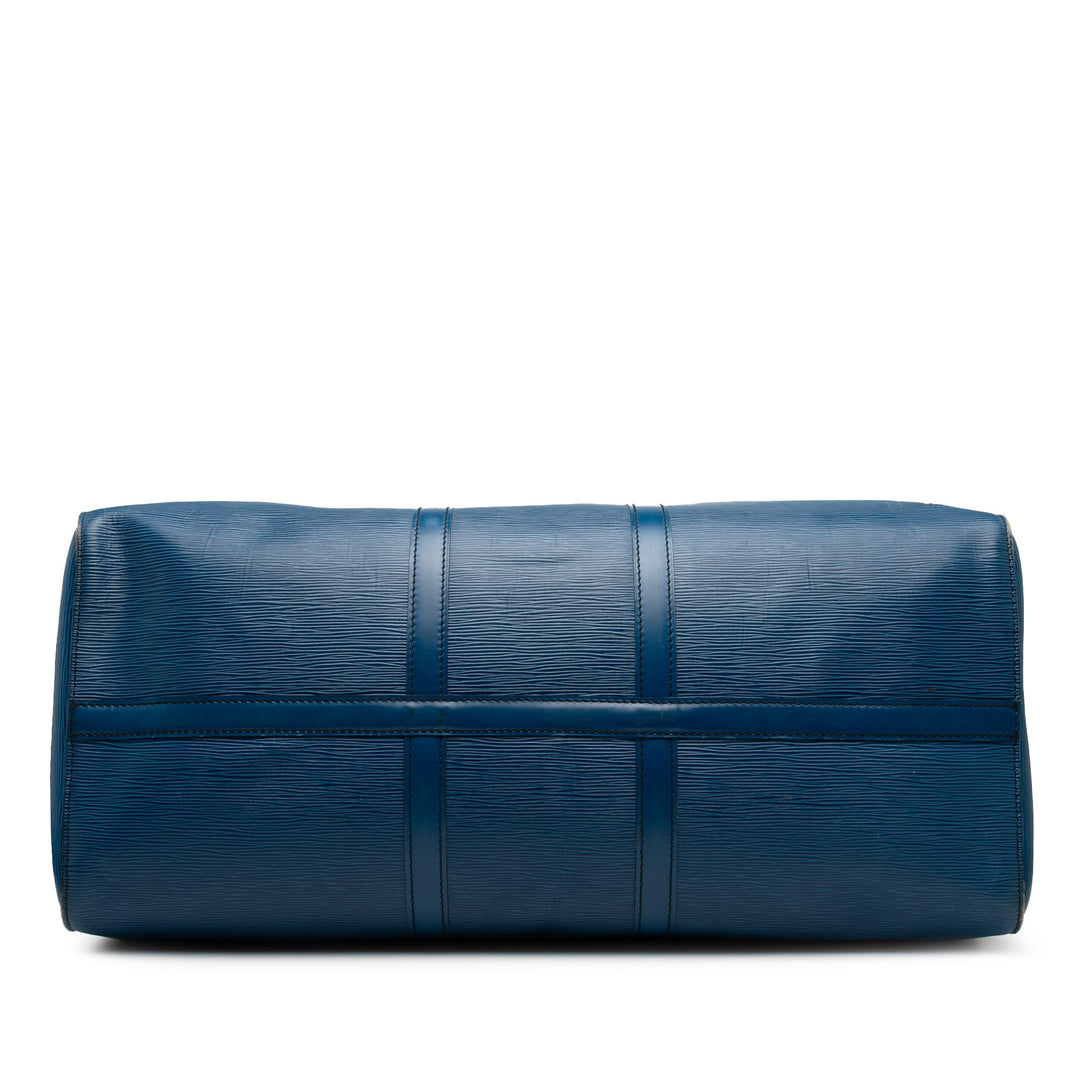 Louis Vuitton Epi Keepall 55 Bleu – GABY PARIS Authentique