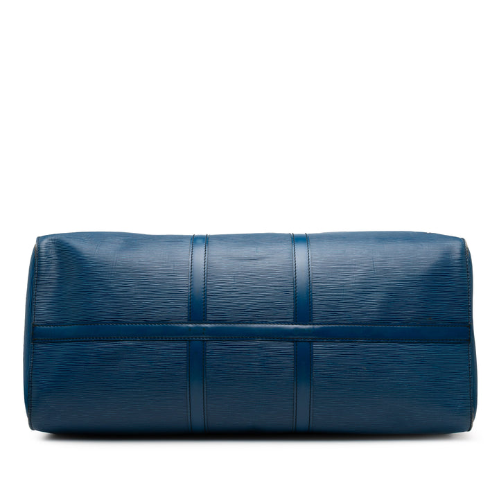 Louis Vuitton Epi Keepall 55 Bleu – GABY PARIS Authentique